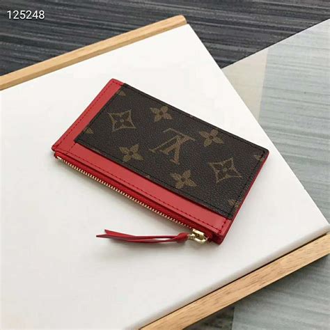 lv women card holder